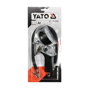 Yato 1/4 Inch Tire Inflating Gun With Manometer, YT-2370