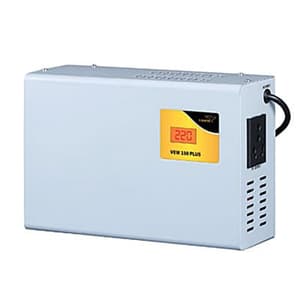 V-Guard 90-300V Electronic Voltage Stabilizer For Upto 0.5 TON AC/1000VA Digital UPS, VEW 150 PLUS