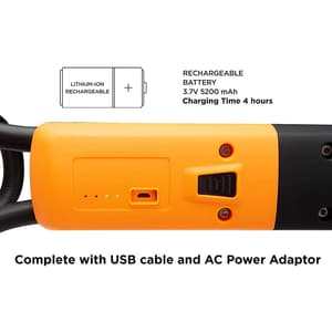 Groz 15W COB Under Hood Expandable LED Light For Mechanics, Auto Workshop & Fleet Maintenance, LED/351