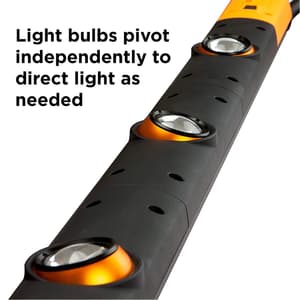 Groz 15W COB Under Hood Expandable LED Light For Mechanics, Auto Workshop & Fleet Maintenance, LED/351