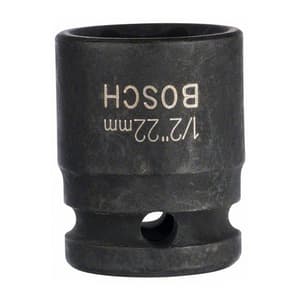 Bosch 22 mm, 1/2" Sq. Drive Sockets For Impact Wrenches, 1 608 555 024