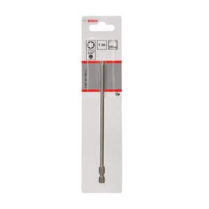 Bosch T20 x 152 mm Length Torx Extra Hard Screwdriver Bits, 2 607 001 668