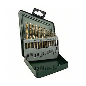 Bosch 13 Pcs HSS-Tin Metal Drill Bit Set, 2 607 019 436