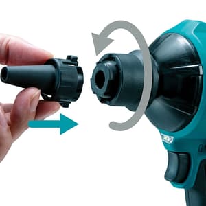 Makita 40Vmax XGT BL Cordless Dust Blower with Rapid Charger & 1 Pcs 2.0Ah Battery, AS001GA101
