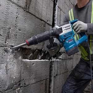 Bosch 1100 W Professional Demolition Hammer (Breaker With Hex), GSH 5 HX
