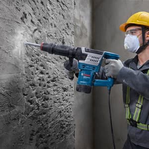 Bosch 1100 W Professional Demolition Hammer (Breaker With Hex), GSH 5 HX