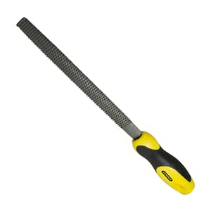 Stanley 200 mm / 8 inch Bastard Cut Half Round Rasp File, 0-22-469