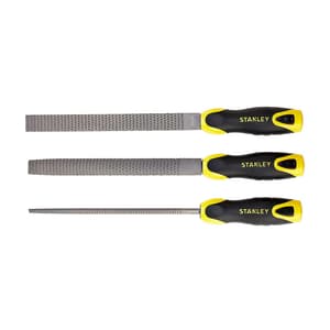 Stanley 200 mm Rasp File Set (Pack Of 3 Pcs), 0-22-477