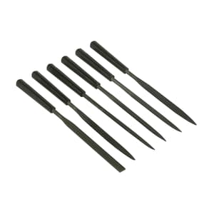 Stanley 150 mm Needle File Set (Pack Of 6 Pcs), 0-22-500