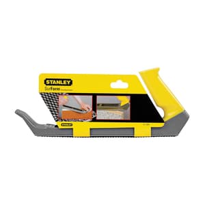 Stanley 315 mm / 12 inch Surform Metal Body Standard Plane (Regular Cut Blade), 5-21-296