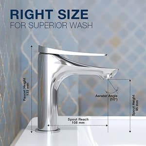 Kohler Fore Arc Pillar Tap In Polished Chrome Finish, K-27486IN-4-CP