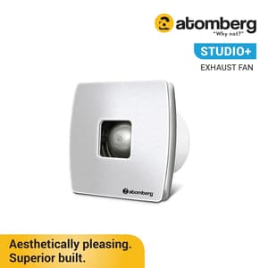 Atomberg Studio+ 150 Energy Saving Exhaust Fan With BLDC Motor (Stainless Steel)