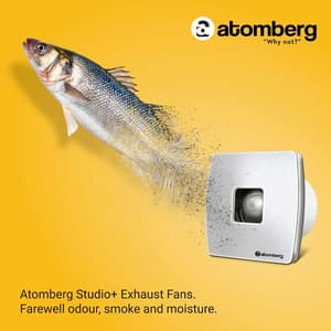 Atomberg Studio+ 150 Energy Saving Exhaust Fan With BLDC Motor (Stainless Steel)