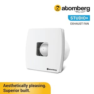 Atomberg Studio+ 150 Energy Saving Exhaust Fan With BLDC Motor (White)