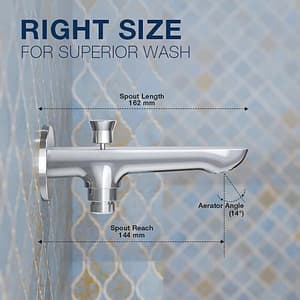 Kohler Fore Arc Bath Spout With Diverter In Polished Chrome Finish, K-27494IN-CP