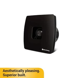 Atomberg Studio+ 150 Energy Saving Exhaust Fan With BLDC Motor (Black)