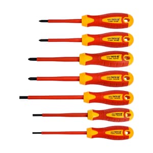 Yato 7 Pcs Insulated Screwdriver Set (VDE), YT-2828