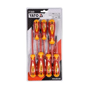 Yato 7 Pcs Insulated Screwdriver Set (VDE), YT-2828