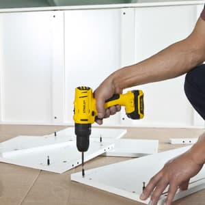 Stanley 12V / 1.5 Ah / 10mm Hammer Drill Driver (Cordless), SCH12S2K
