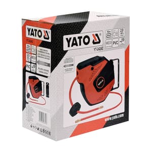 Yato 10 Mtr / 1/4 Inch Auto Air Hose Reel, YT-24242