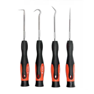Yato 4 Pcs Mini Hook & Pick Set, YT-0843