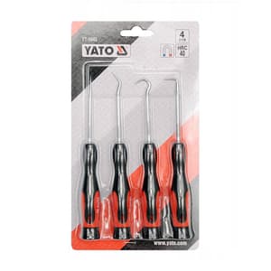 Yato 4 Pcs Mini Hook & Pick Set, YT-0843