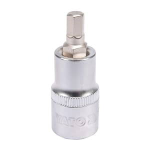 Yato 7 mm, 3/8 Inch Sq. Drive Hex Bit Sockets, YT-76594 