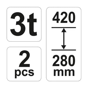 Yato 3 Ton Jack Stand, YT-17311