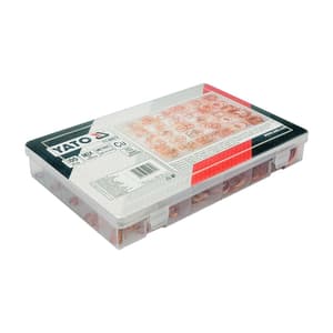 Yato 300 Pcs Soft Copper Washers Assortment Set, YT-06872
