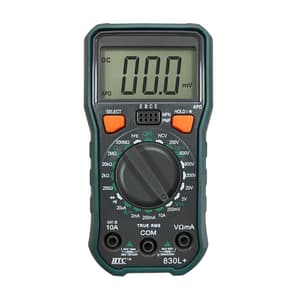 HTC 3-1/2 Digit / 1999 Count Digital Multimeter With Backlight, DM-830L+