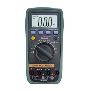 HTC 3-1/2 Digit / 1999 Count True RMS Auto Power Off Digital Multimeter With Backlight, DM-86