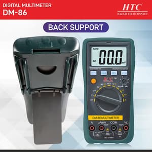 HTC 3-1/2 Digit / 1999 Count True RMS Auto Power Off Digital Multimeter With Backlight, DM-86