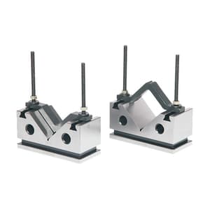 Crystal 3 inch / 65 x 150 x 75 mm Hardened & Ground 'V’ Blocks With Clamps (Pack of 2 Pcs), AA-1721