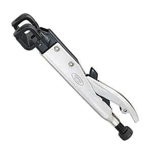 Toptul 8.5 inch / 215 mm Self-Locking Multi-Grip Pliers with Wide Curved Jaws, DMAK1A09