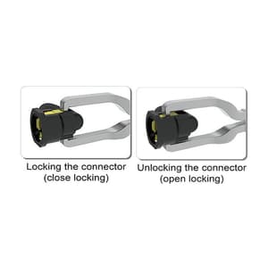 Toptul 230 mm Fuel Line Connector Pliers, JDBY0109