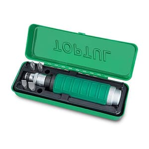 Toptul 6 Pcs 1/2 inch Sq. Drive Impact Driver Set, GAAD0602