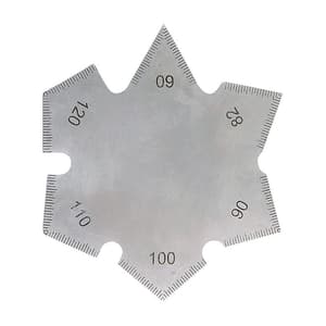 Kristeel 60°- 120° Countersink Angle Gauge, AGCG