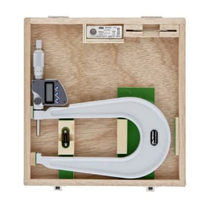 Mitutoyo 25 - 50 mm Digital Sheet Metal Micrometer (Type A), 389-252-30