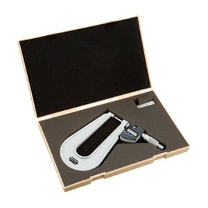 Mitutoyo 0 - 25 mm Digital Sheet Metal Micrometer (Type B), 389-261-30