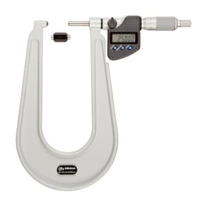 Mitutoyo 25 - 50 mm Digital Sheet Metal Micrometer (Type C), 389-272-30