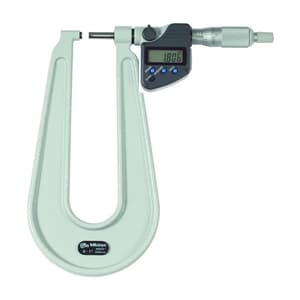 Mitutoyo 0 - 1 inch Digital Sheet Metal Micrometer (Type A), 389-351-30