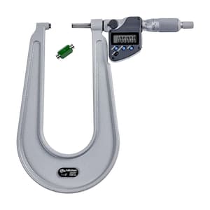 Mitutoyo 1 - 2 inch Digital Sheet Metal Micrometer (Type A), 389-352-30