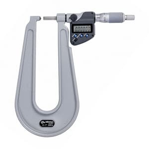 Mitutoyo 0 - 1 inch Digital Sheet Metal Micrometer (Type B), 389-361-30