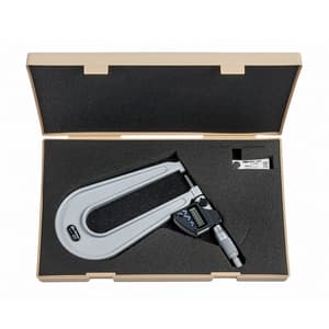 Mitutoyo 0 - 1 inch Digital Sheet Metal Micrometer (Type B), 389-361-30