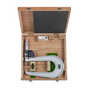 Mitutoyo 1 - 2 inch Digital Sheet Metal Micrometer (Type C), 389-372-30