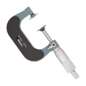 Mitutoyo 25 - 50 mm Disk Micrometer, 123-102