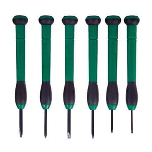 Insize 6 Pcs Precision Screwdriver Set, ISGF-0901