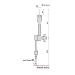 Insize Indicator Centering Indicator, 6294-1A