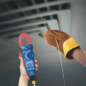 Metravi 3-3/4 Digit / 1000V Digital TRMS AC/DC Clamp Meter, Pro 419