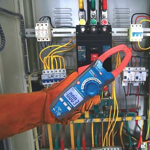 Metravi 3-3/4 Digit / 1000V Digital TRMS AC/DC Clamp Meter, Pro 419